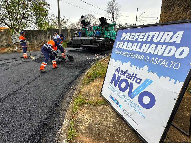 Asfalto Novo avança nas regiões do São Vito e Vila Franciscangelis