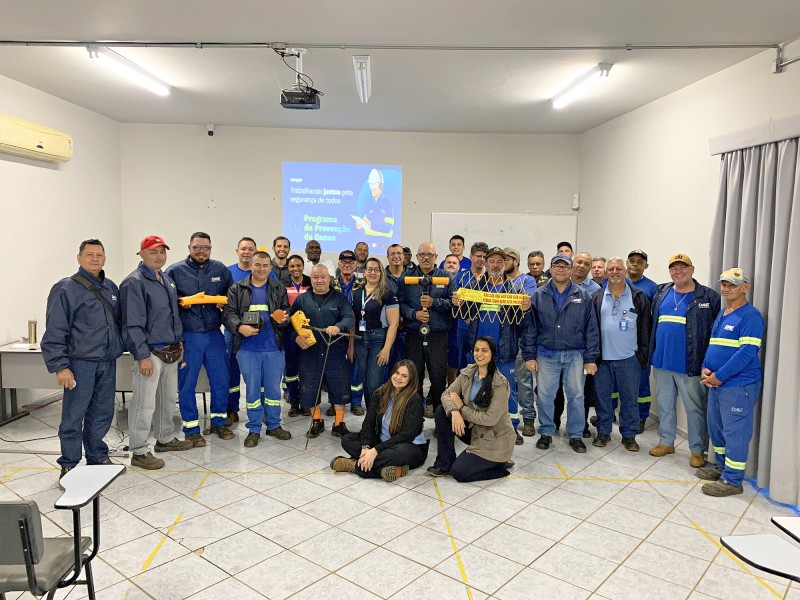 DAE capacita equipes para prevenir acidentes com redes de gás em Santa Bárbara