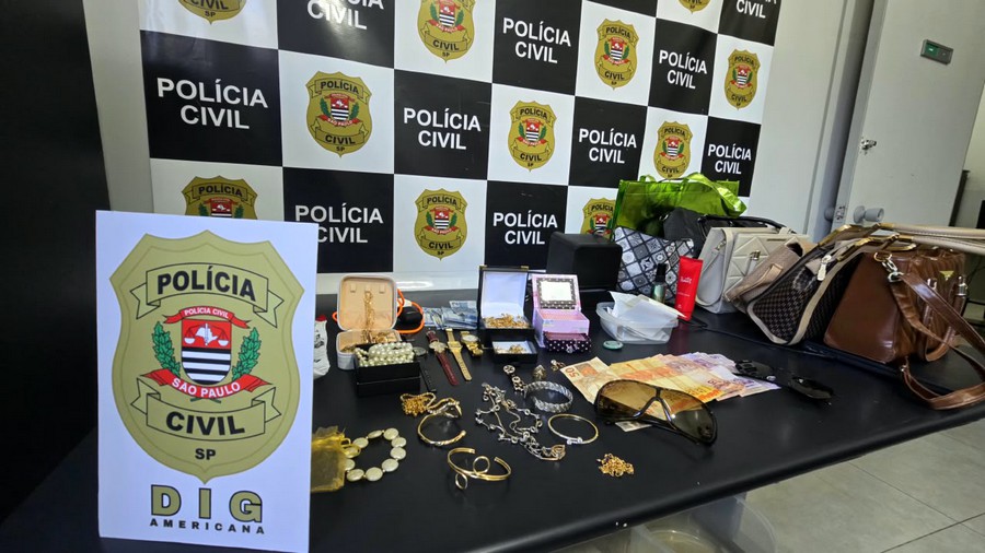DIG esclarece furto de joias e indicia mulher em Americana