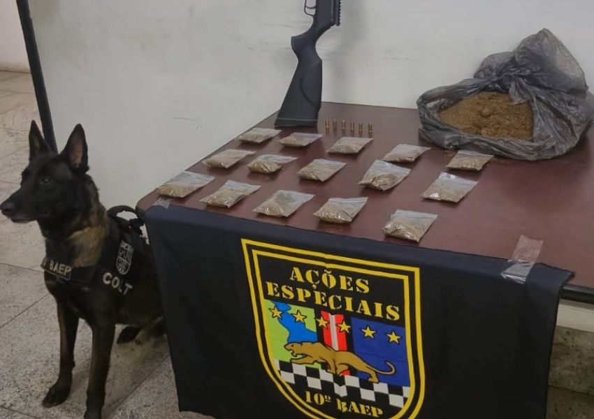 PM prende dois por tráfico e apreende mais de 4 kg de maconha em Americana