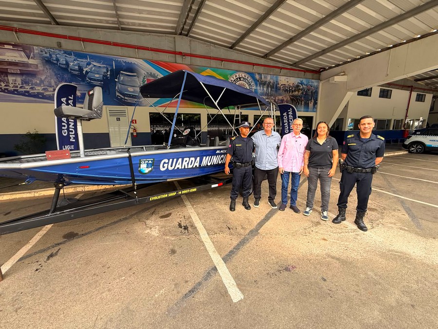 Gama reforça patrulhamento náutico com novo barco