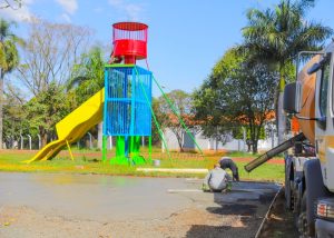 Parquinho do Panambi ganha espaço para food trucks e novos brinquedos