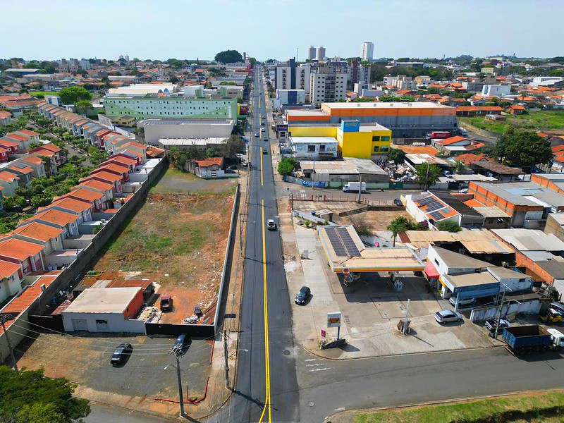 Americana conclui recapeamento da Avenida Paschoal Ardito