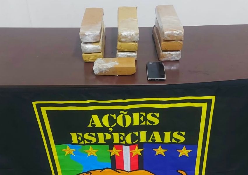 Baep prende passageiro de aplicativo com 10 kg de maconha em Sumaré