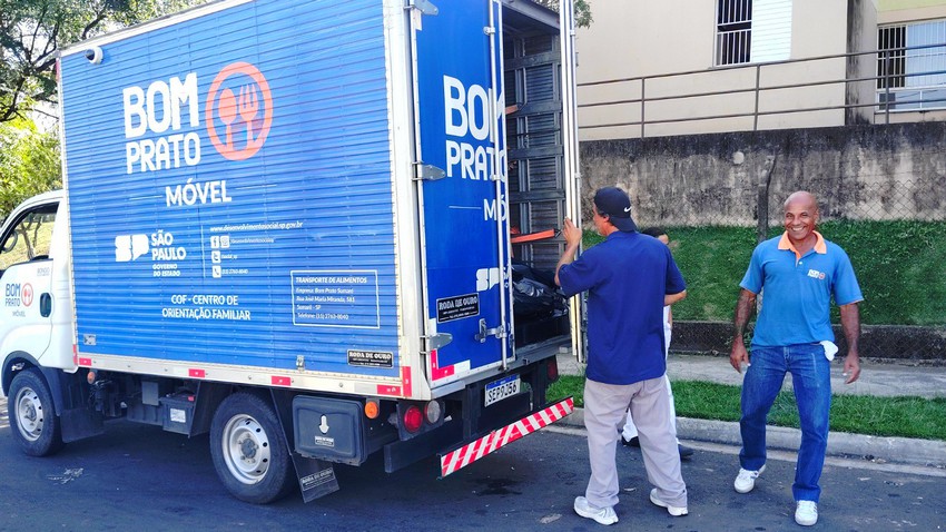 Bom Prato Móvel muda pontos de atendimento em Sumaré