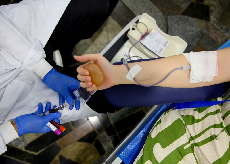 Campanha de sangue arrecada 85 bolsas em Santa Bárbara