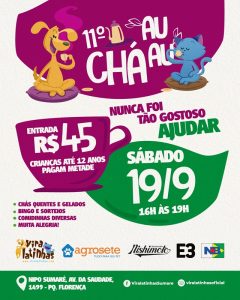 Chá Au Au Ong Viralatinhas
