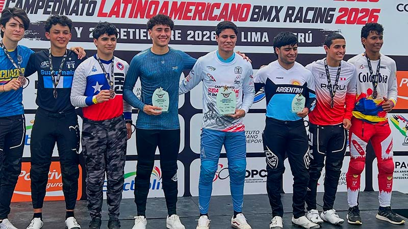 Ciclista de Americana vence Campeonato Sul-Americano de BMX