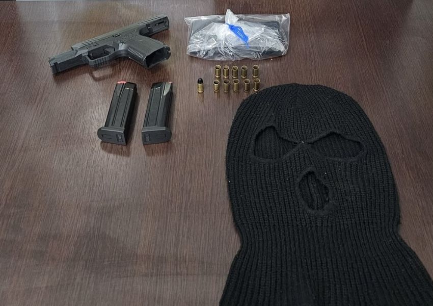 Homem é preso com pistola 9mm e munições em Santa Bárbara