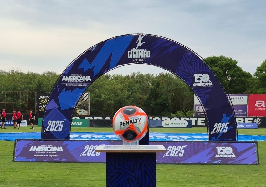 Gigantão 2026 define início do futebol amador em Americana