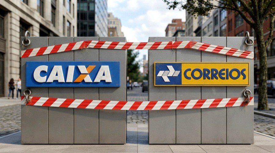 Greves dos Correios e da Caixa afetam serviços e chegam à região