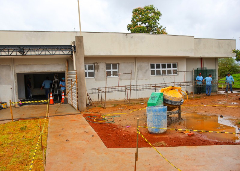 Rafael Piovezan vistoria fase final do Complexo de Saúde da Zona Sul