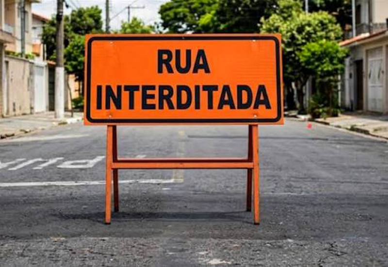 Rua Isabela Gonçalves Ferro Santarosa será interditada para reparo do DAE
