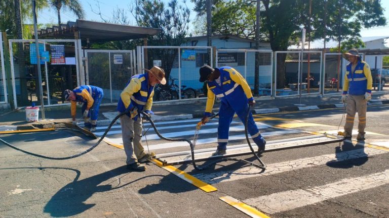 Sumaré reforça sinalização perto de escolas para as Eleições 2026