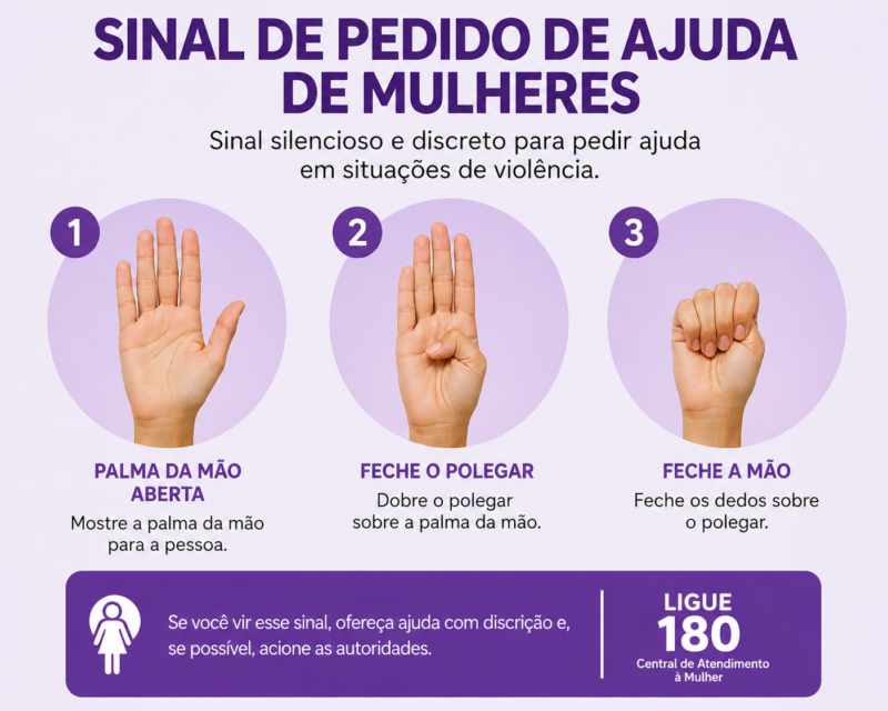 Gama prende idoso após vítima usar sinal de socorro em UPA