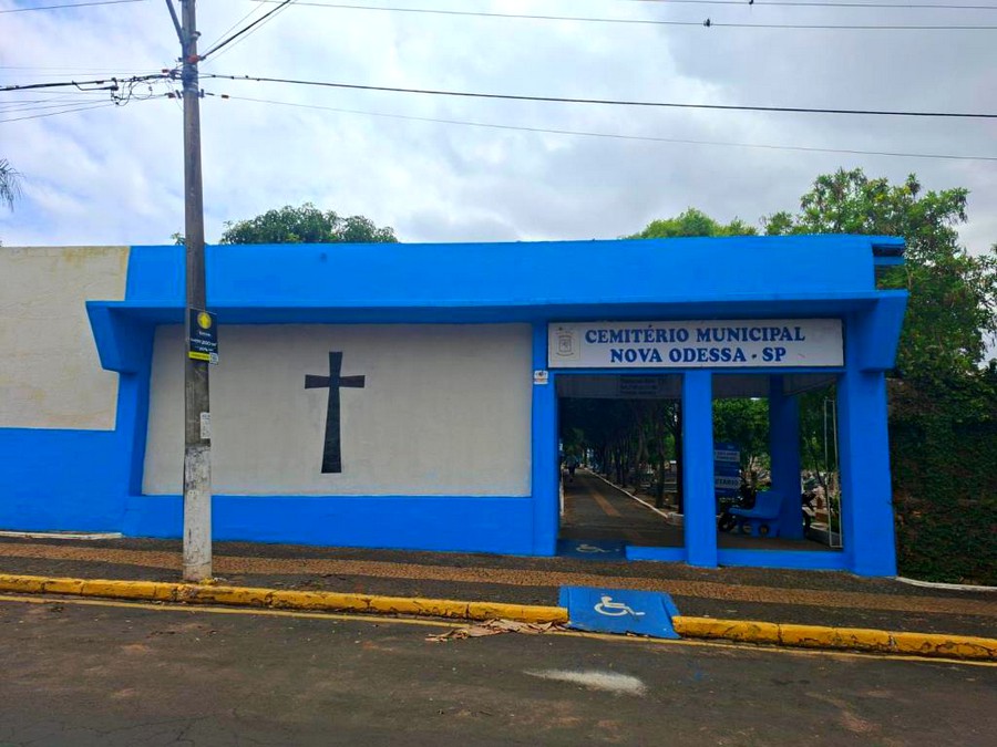 Cemitério de Nova Odessa terá horário estendido no Dia de Finados