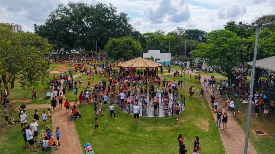 Dia das Crianças reúne centenas de famílias em parque de Nova Odessa