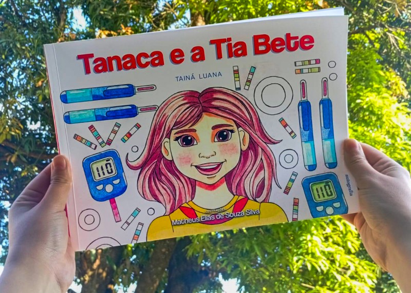 Livro infantil sobre diabetes tipo 1 será lançado em Santa Bárbara