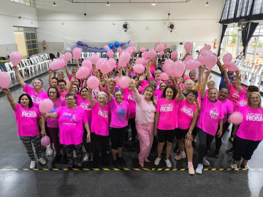 Nova Odessa abre troca de camisetas para Caminhada Outubro Rosa