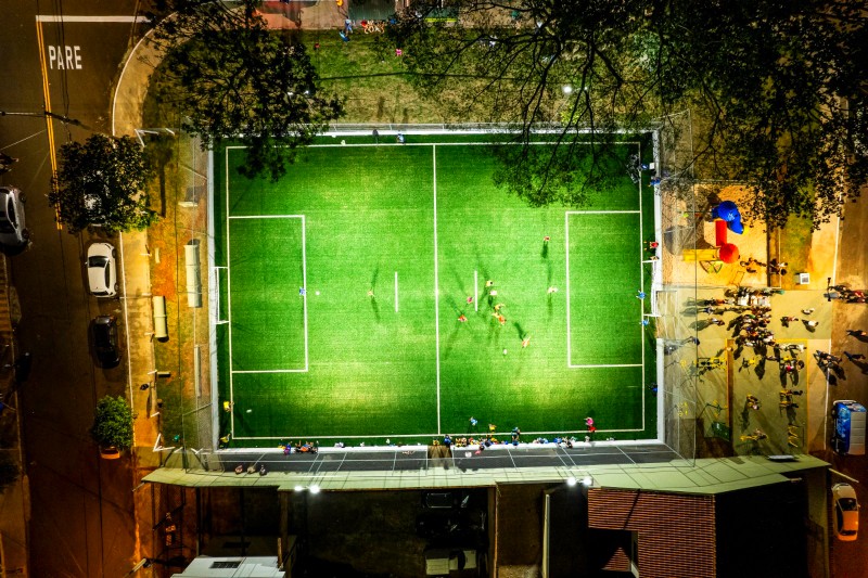 Sartori ganha quadra society, playground e espaço pet em Santa Bárbara