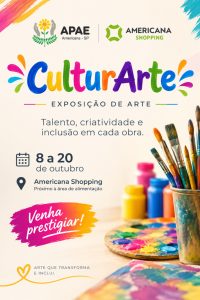 CulturArte reúne 41 obras e celebra talento, inclusão e criatividade no Americana Shopping 1 americana shopping arte