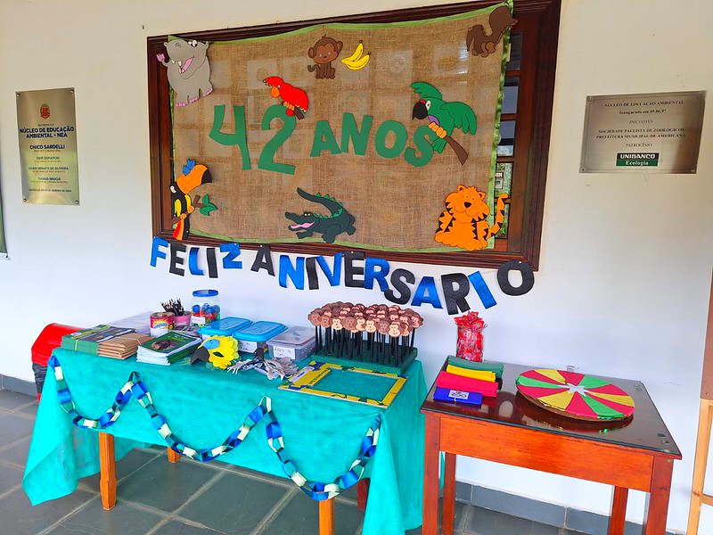 Zoo Americana recebe 3,8 mil visitantes no aniversário de 42 anos